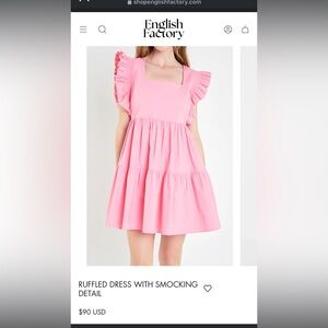 English Factory dress NWT Size 2X